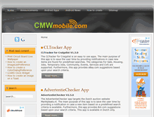 Tablet Screenshot of cmwmobile.com